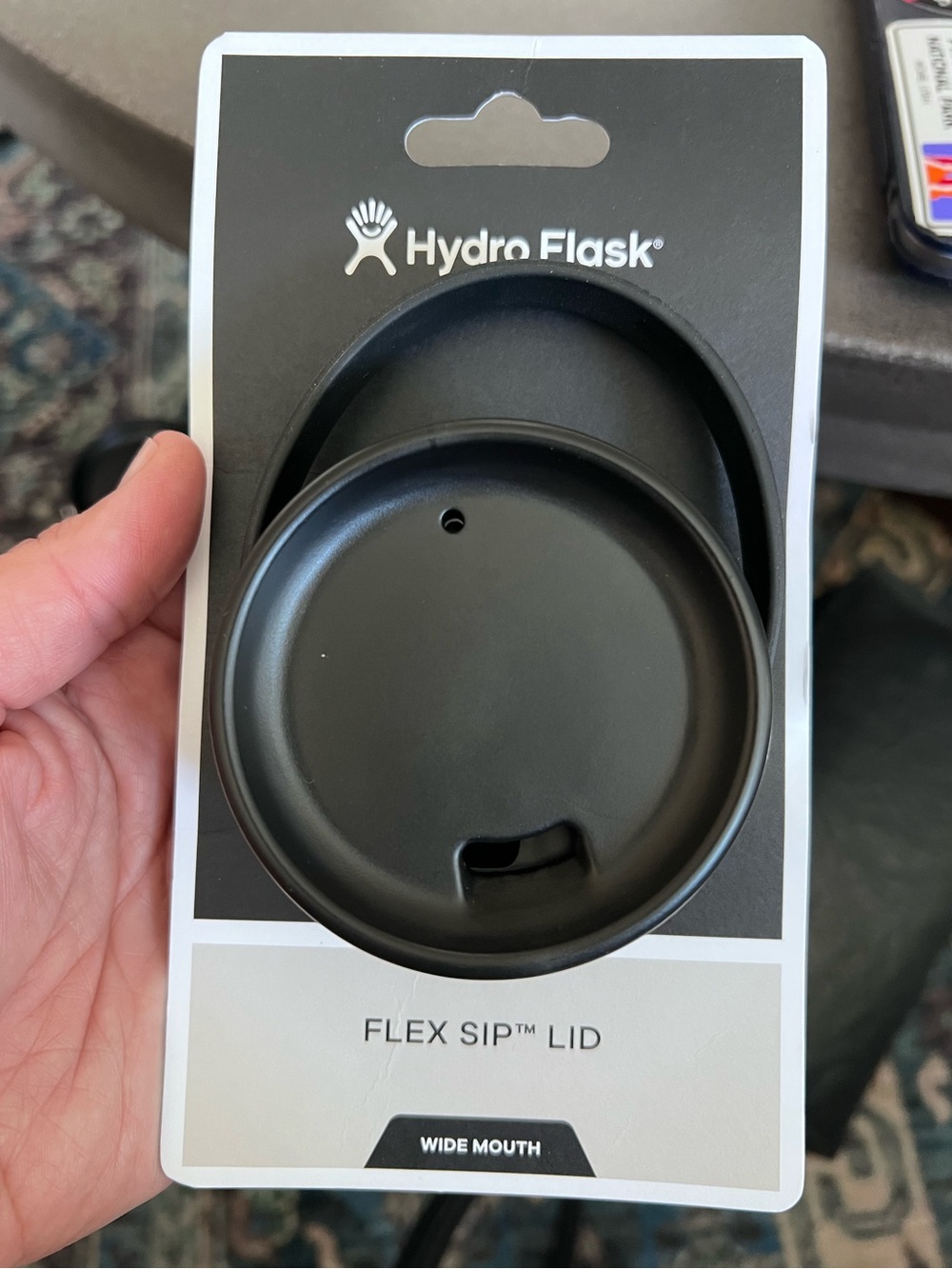 Hydro Flask Wide-Mouth Flex Sip Lid Black New